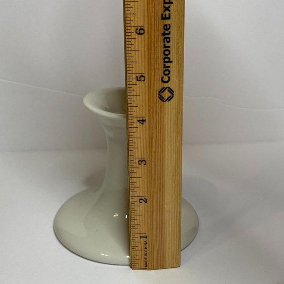 $5 when Bundled with 2 other items. 
Fitz & Floyd Pair of Candle holders, Cream - Picture 4 of 7